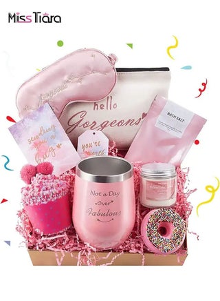 Gifts Basket for Women - Valentine's Day Birthday Gifts for Women, Relaxing Spa Gift Basket Set, Unique Gift Ideas for Women, Gifts for Mom Sister Best Friend Wife,Coworker Teacher Nurse Gifts for Women - view 2